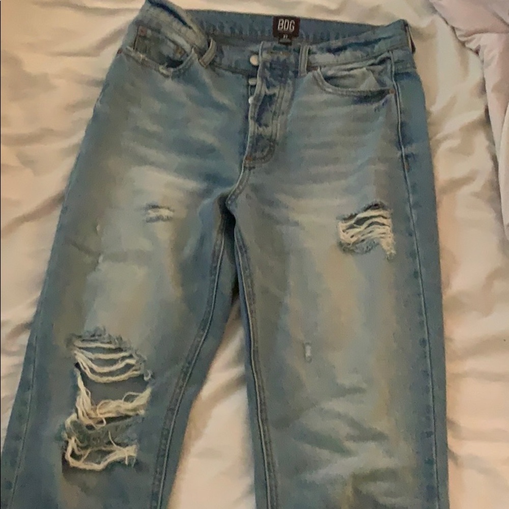 BDG distressed boyfriend jeans